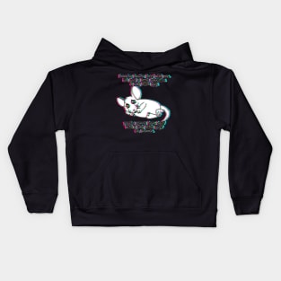 You're Gonna Have Beef With A Silly Little Guy? (Glitched Version) Kids Hoodie